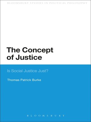 cover image of The Concept of Justice